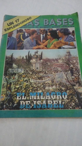 Revista Las Bases- Año 3- Nº 116- Octubre 1974- Isabel