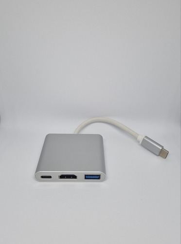 Adaptador 3 En 1 Compatible Con Mac Pc Hub 3 En 1 Hdmi 4k