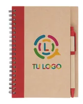 Comprar 10 Cuadernos A5 Eco Personalizados Con Logo Full Color 