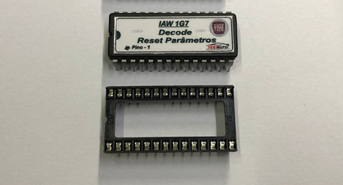 Chip Ferramenta Fiat Iaw 1g7 Decode / Reset  Com Soquete.