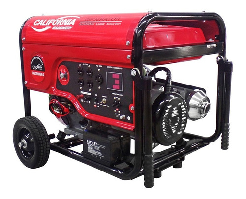 Generador 5,500 Watt 13hp California Machinery Calt6500ens-2