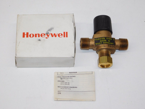 New Honeywell V5802b 1099 Brass Two 2 Way Mixing Val Cct