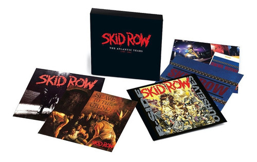 Skid Row Atlantic Years 1989 - 1996 Box 5 Cd Importado Nuevo