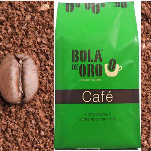 1 Kg De Café Bola De Oro Descafeinado Calidad Coatepec