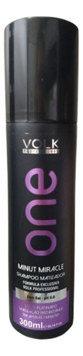 Shampoo Matizador One Minut Miracle 300ml S/sal - Volk