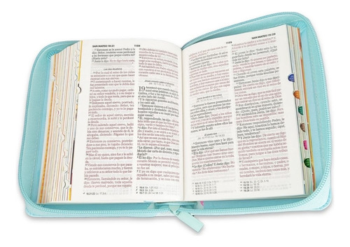 Biblia Rvr1960 Mi Gran Viaje Turquesa Cierre Índice Letra 8