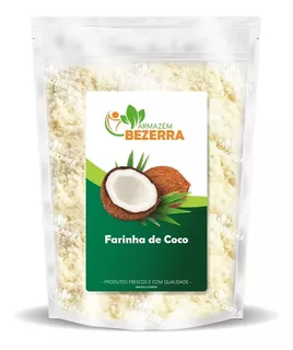 Farinha De Coco Clara 100% Pura A Melhor - 1kg