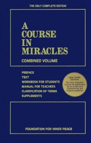 Book : A Course In Miracles (combined Volume; Complete Th...