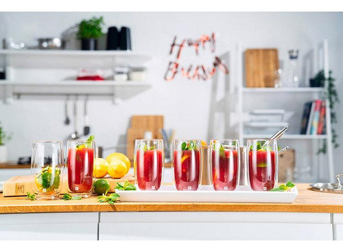 Zwilling 2 Vasos De Doble Pared De Vidrio De 474 Ml Sorrento Color Transparente