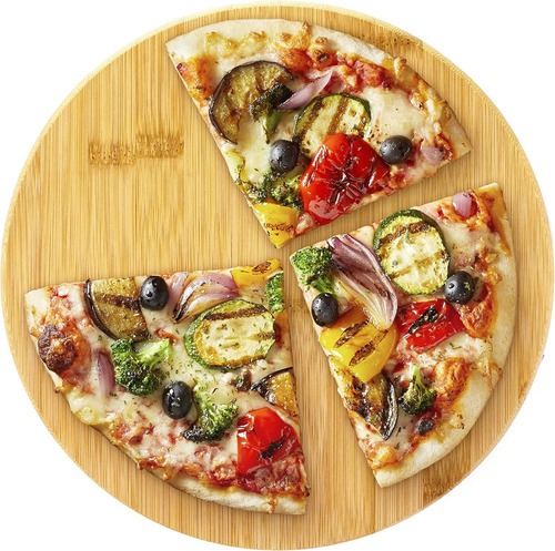 Tb Home - Base Giratoria Lazy Susan De Bambú