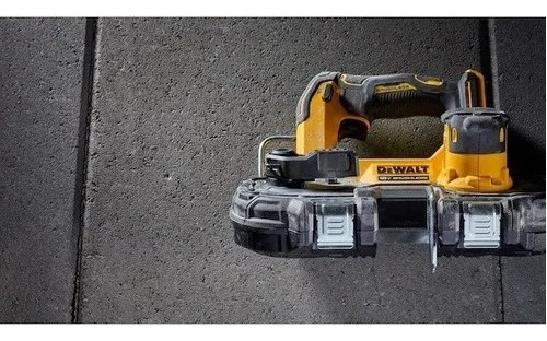 Sierra De Banda Portátil Dewalt Xtreme De 12v Sin Bateria Color Amarillo