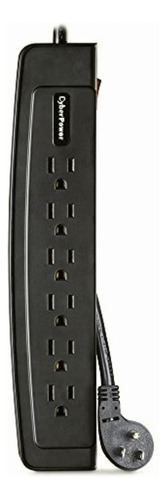 Cyberpower Csp604t Professional Surge Protector, 1350j/125v,
