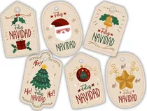 Comprar Etiquetas Tag Tarjetas Feliz Navidad Imprimibles 06