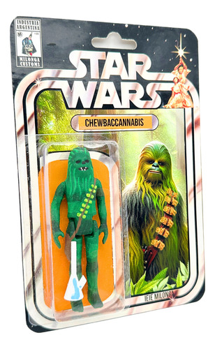 Chewbaccannabis Chewbacca Cannabis Star Wars Figura Muñeco