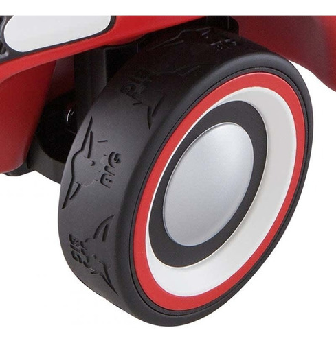 Vehículo Correpasillo Con Volante Big Bobby Car Neo Rojo