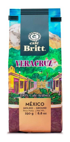 Café Britt Veracruz Molido 250 G