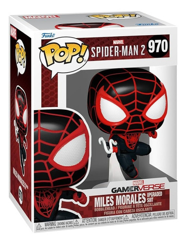 Suíte de atualização Funko Pop Marvel Spider-Man 2 Miles Morales 970