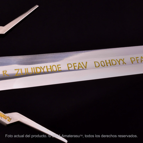 Espada De Plata Geralt De Rivia The Witcher 3 Con Vaina