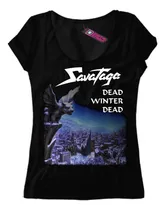 Comprar Remera Mujer Savatage Dead Winter Dead T865 Dtg Premium
