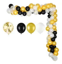 Comprar Arco De Globos 100 Globos Perlados Y Confetti
