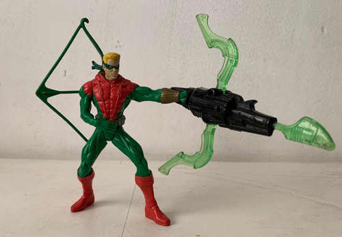 Green Arrow Flecha Verde Total Justice 1997 Dc Comics Kenner