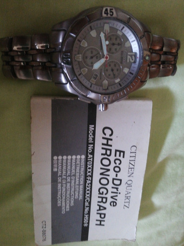 Reloj Citizen Eco-drive W. R. 20.bar Titanium Caballero