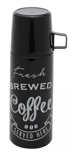 Imagem 1 de 3 de Garrafa Térmica 350 Ml Com Caneca Expresso Brewed Coffee