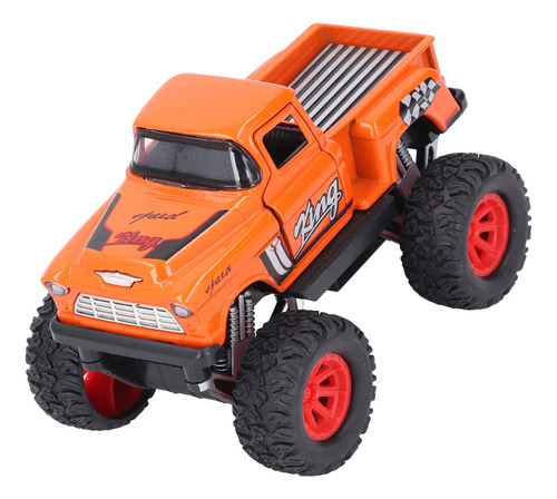 Orange Alloy Truck High Simulation Sound, Colecionável
