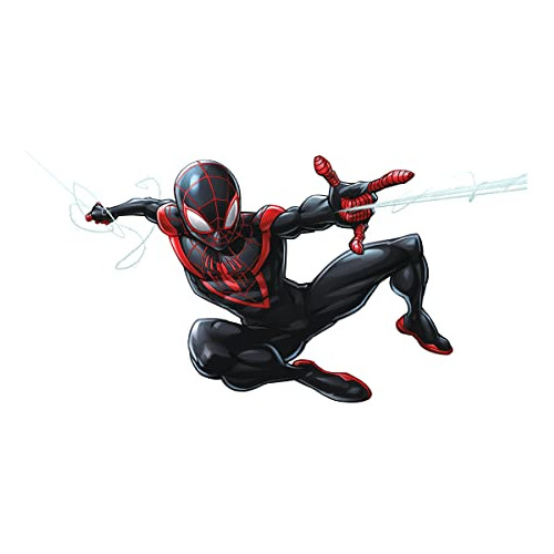 Decals Gigantes Spider-man Miles Morales Peel And Stick