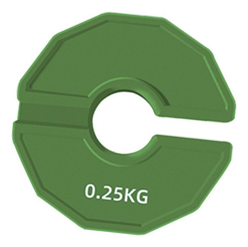 Entrenamiento De Fuerza Micro Plate 0.25 Kg Verde