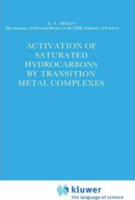 Libro Activation Of Saturated Hydrocarbons By Transition ...