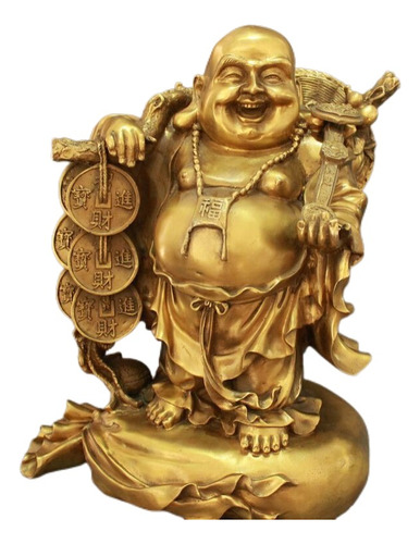 Buda De La Abundancia En Resina Feng Shui