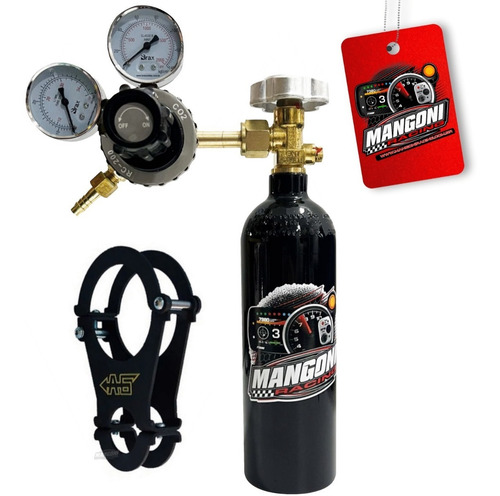 Imagem 2 de 7 de Co2 C/ Suporte Arrancada Injeção Boost Fueltech + Brinde