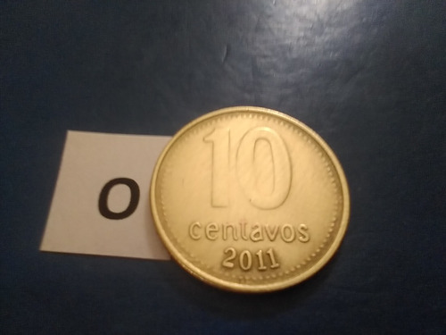 Monedas De 10 Cent. Año 2011 De La Nacion Argentina 