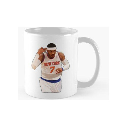 Taza Carmelo Anthony - 3 A La Cúpula Calidad Premium