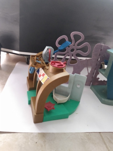 Krusty Krab And Chum Bucket- Mattel