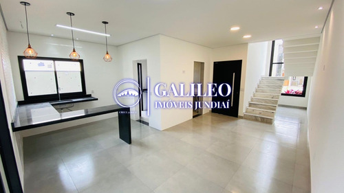 Imagem 12 de 30 de Excelente Casa Nova De Alto Padrão No Condomínio Reserva Da Mata | Bairro Corrupira | Jundiaí | São Paulo - Ca01146 - 71169094