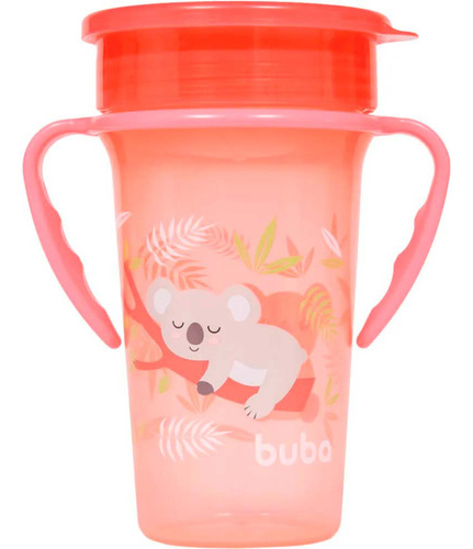 Copo De Treinamento 360 - Com Alça - 300ml - Coala - Buba