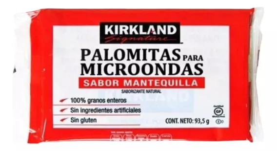 Palomitas Microondas Mantequilla Kirkland Signature 1 Pz