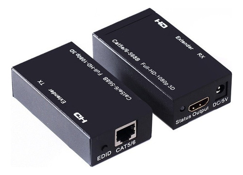 Extensor Hdmi Utp Vía Cable De Red Cat 6