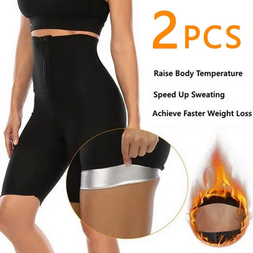 Calça Curta De Emagrecimento Body Shaper Plus Size Feminina2