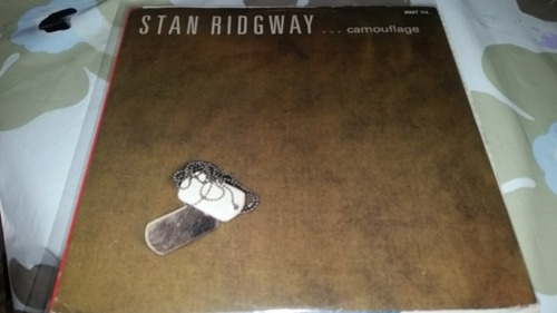 Stan Ridgway Camouflage Vinilo Maxi Uk Tremendo Tema 1986