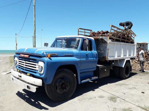 Camion Ford 700 Motor Perkins Caja 5ta Volcadora Excelente!