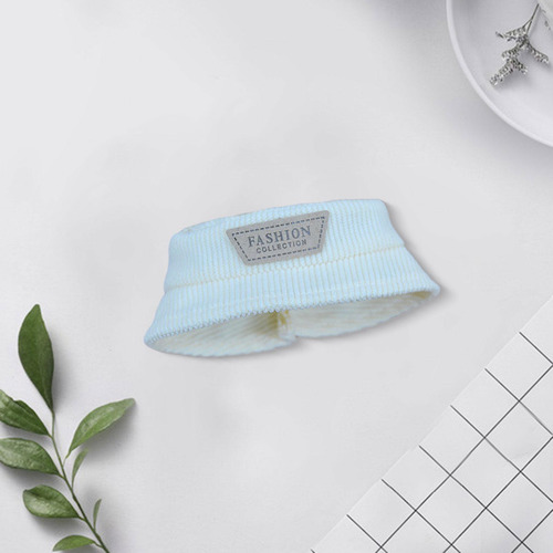Sombrero De Muñeca De 15 Cm, Elegante Estilo A Blanco