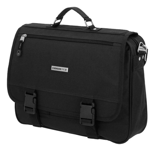Portafolio Grande Chenson Unisex Negro