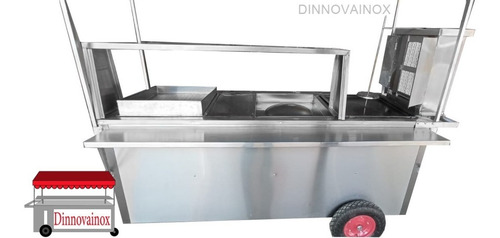 Carrito Para Tacos De 2 Mts Con Pastor