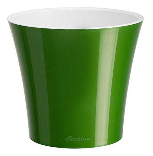 Santino, Auto Riego Planter Arte 5.3 Pulgadas Verde-oro - Bl