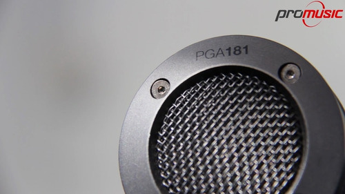 Imagen 2 de 6 de Micrófono Condenser Shure Pga-181 Captación Lateral