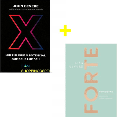Kit Livro X John Bevere Multiplique + Devocional Forte 