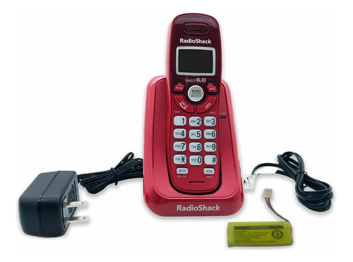 Telefono Inalambrico Radioshack Rs6114 (rojo) | 71885